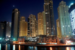 photo dubai nuit