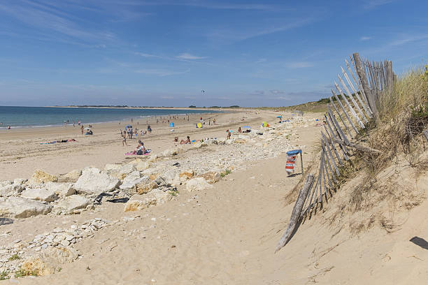 Plage de sable fin à l'Île d'Oléron